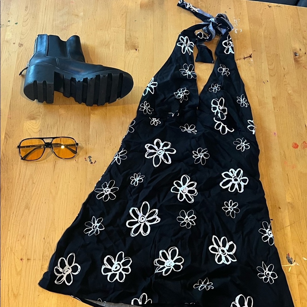 NWT LA Hearts Flower Halter NEVER WORN